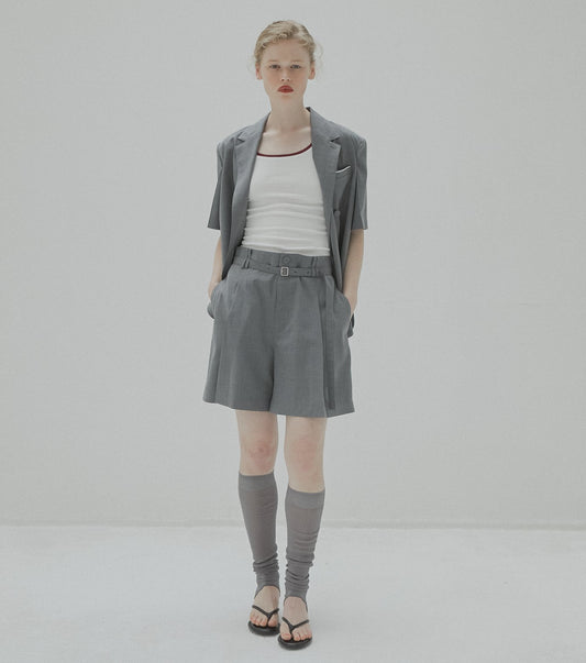 Tucked Front Shorts