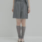 Tucked Front Shorts