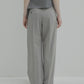 Wide Leg Trousers w/Cut Out Detail
