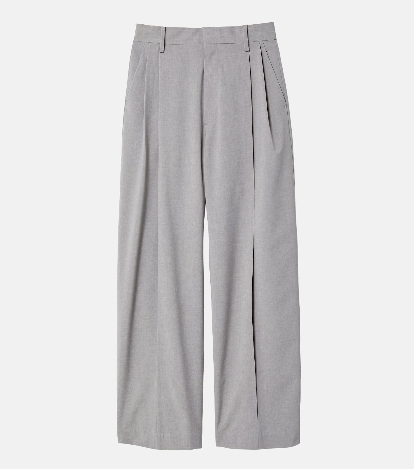 Wide Leg Trousers w/Cut Out Detail