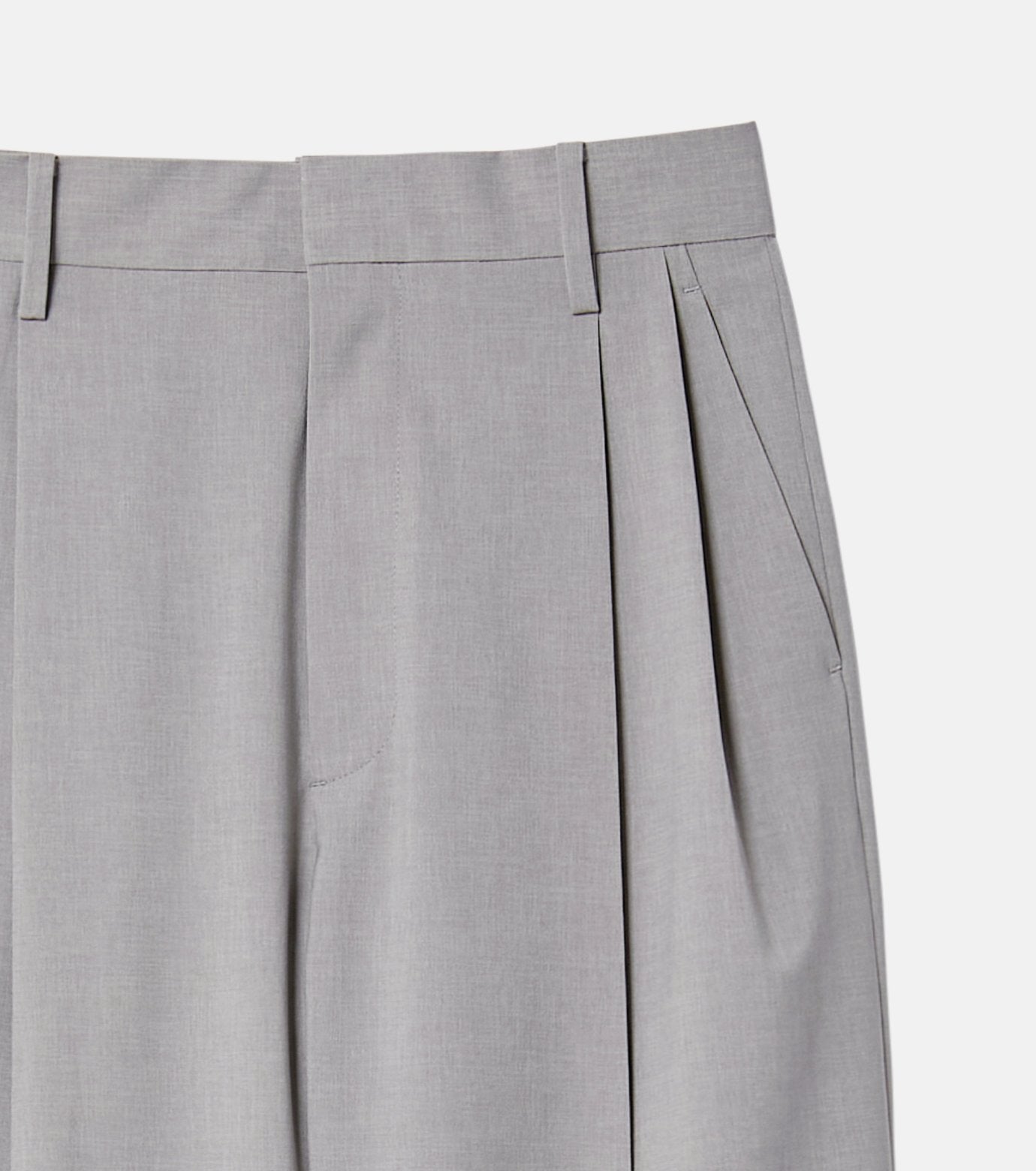 Wide Leg Trousers w/Cut Out Detail