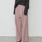 Wide Leg Trousers w/Cut Out Detail