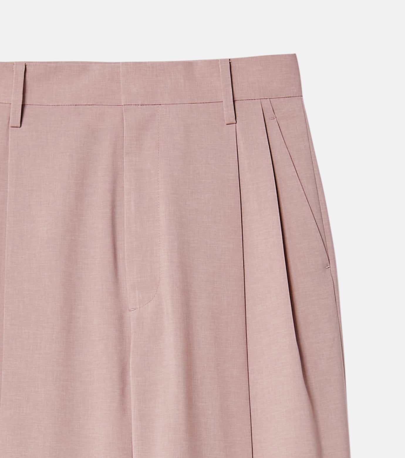 Wide Leg Trousers w/Cut Out Detail