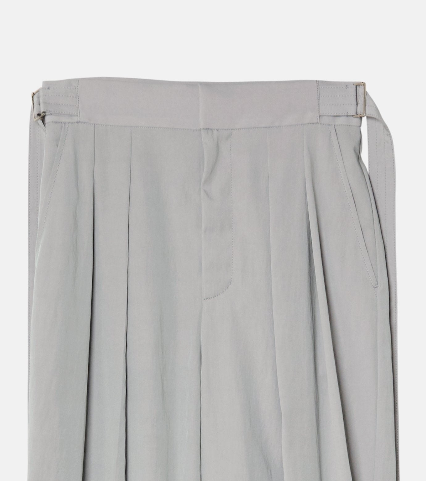Wide Leg Tuck Pants