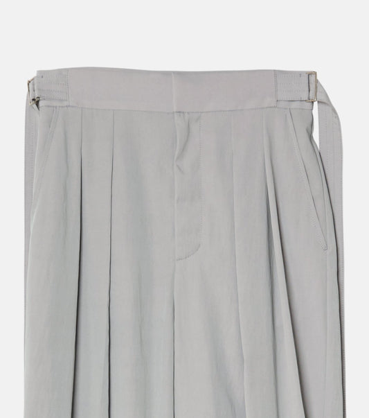 Wide Leg Tuck Pants