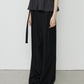 Wide Leg Tuck Pants