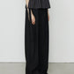 Wide Leg Tuck Pants