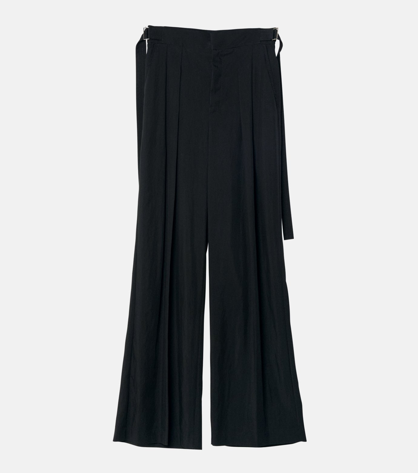 Wide Leg Tuck Pants
