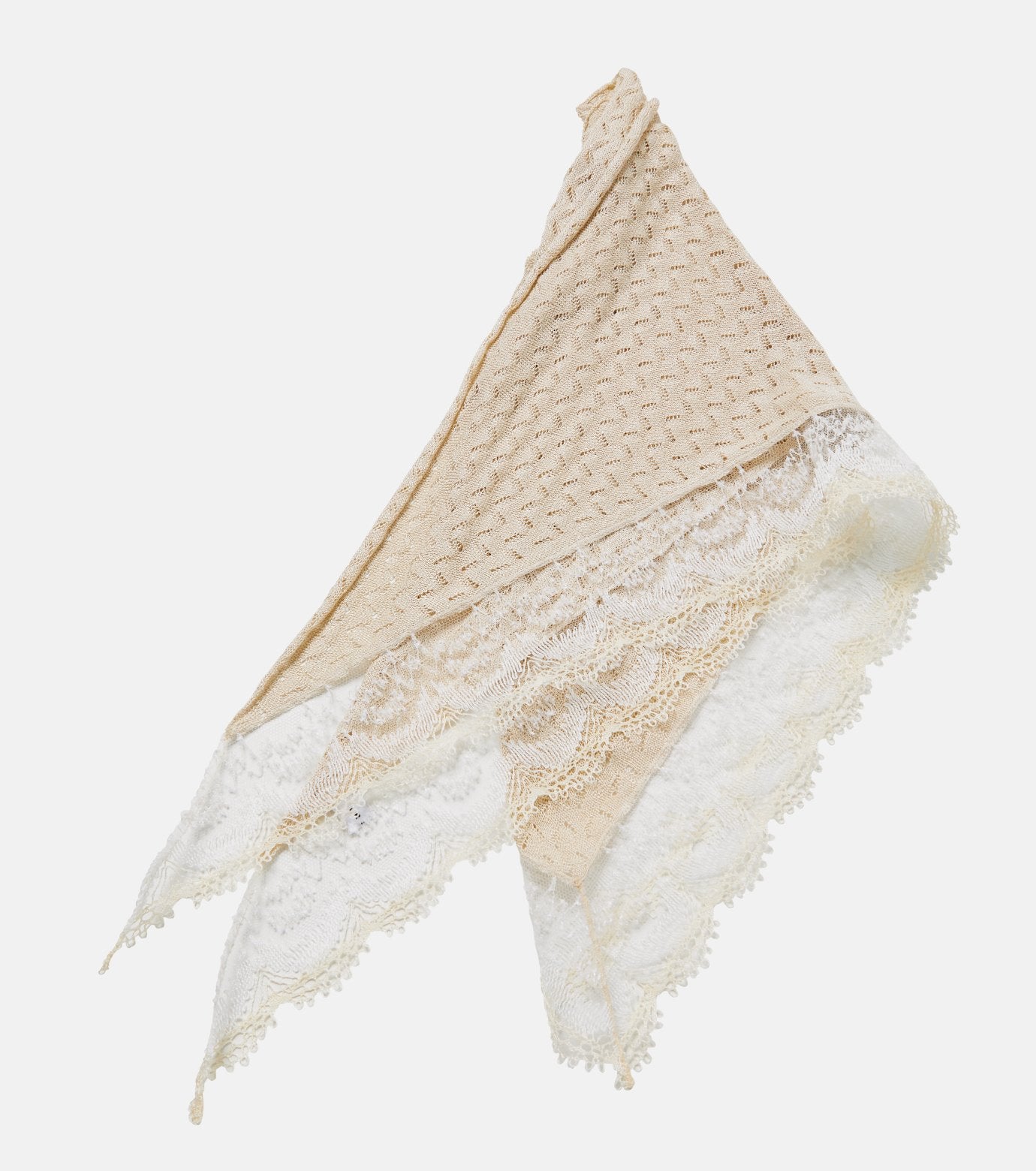 Lace Knit Triangle