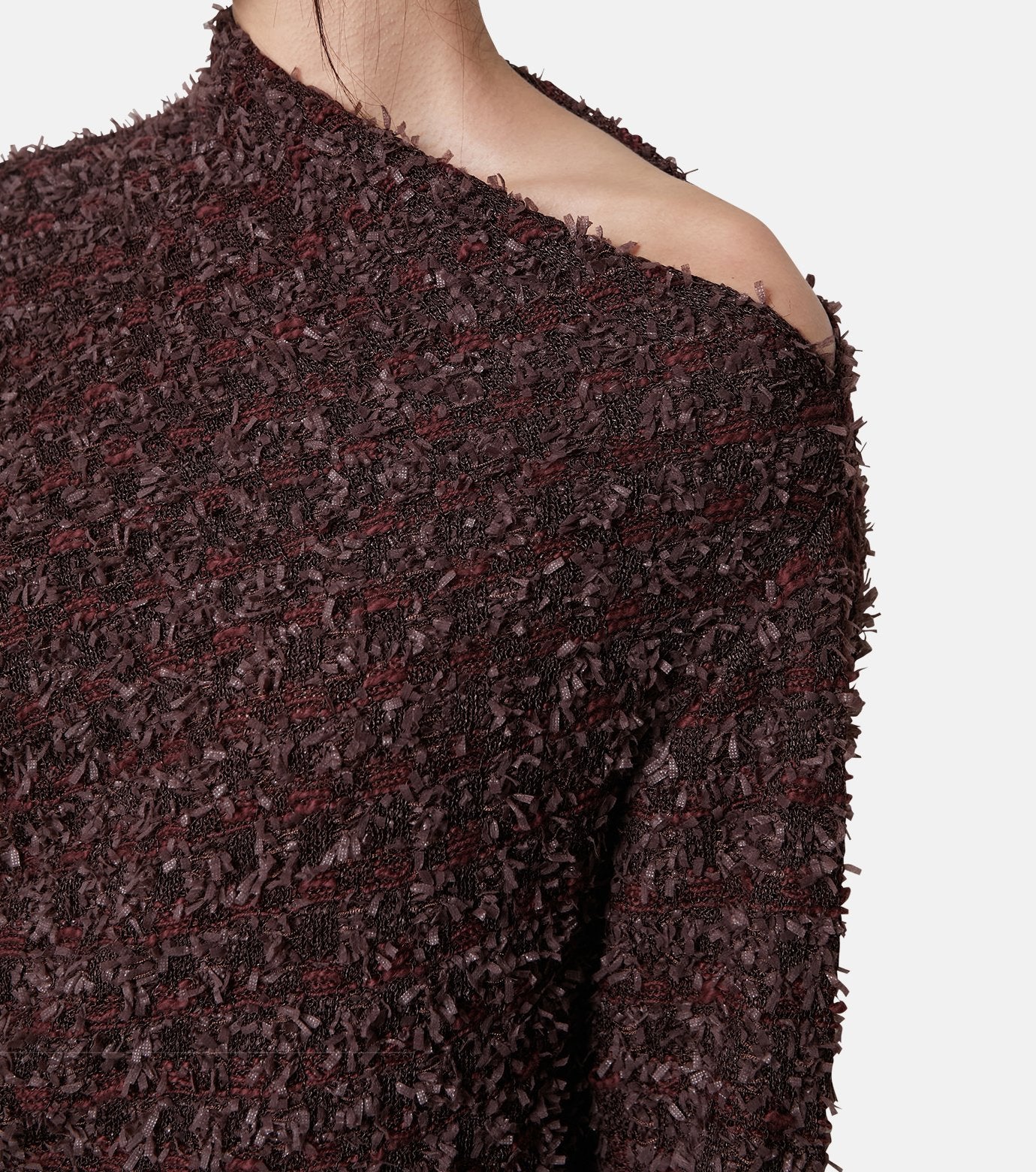 Tweed Knit Tops