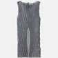 Wave Pattern Knit Tops