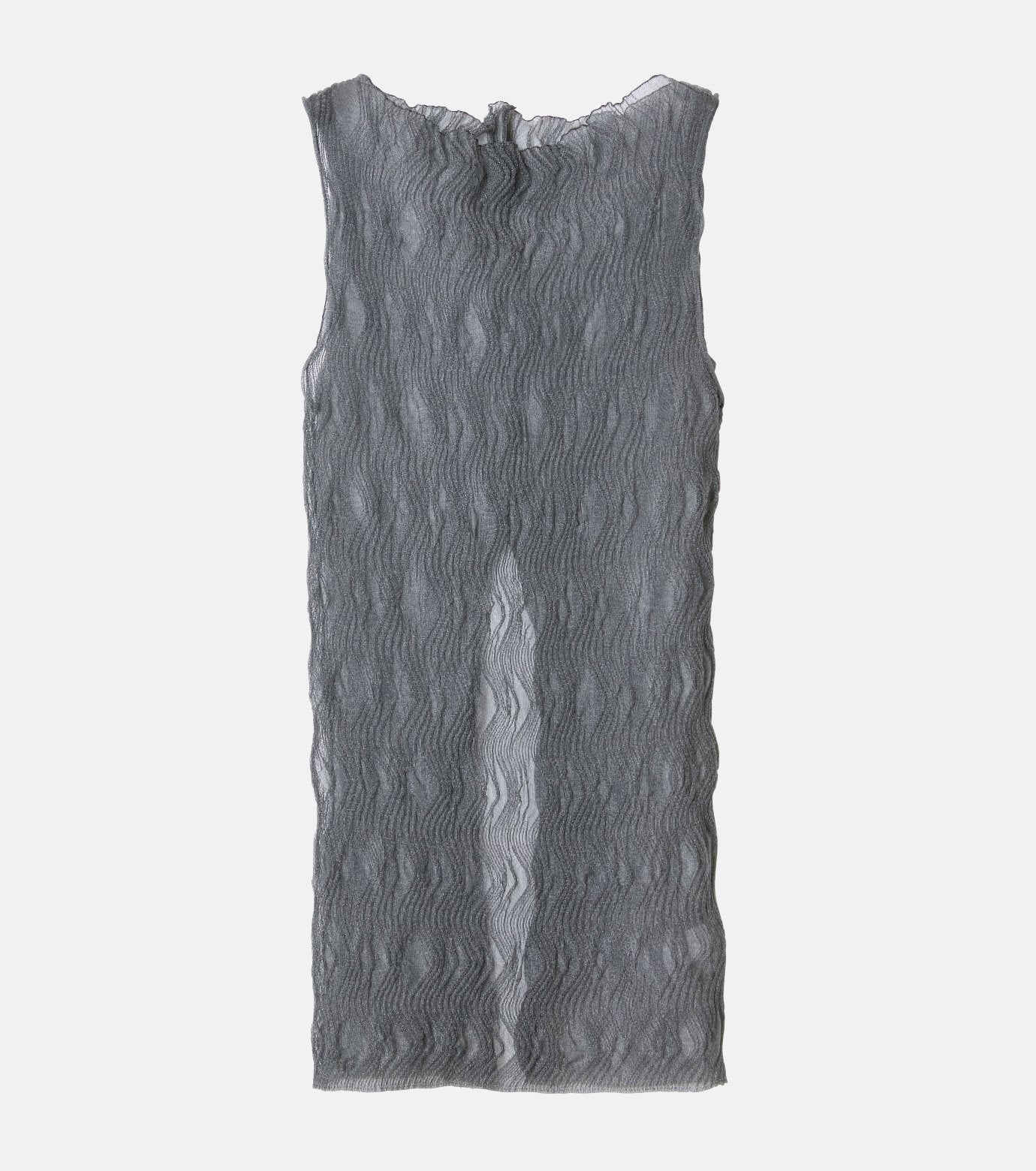 Wave Pattern Knit Tops
