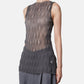 Wave Pattern Knit Tops