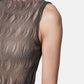 Wave Pattern Knit Tops