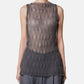 Wave Pattern Knit Tops