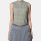 Distorted Check Body Suit Tops