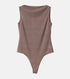 Distorted Check Body Suit Tops