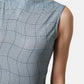 Distorted Check Body Suit Tops