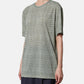 Distorted Check Sheer Tee