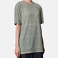 Distorted Check Sheer Tee