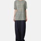 Distorted Check Sheer Tee