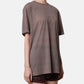 Distorted Check Sheer Tee