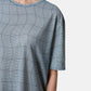 Distorted Check Sheer Tee