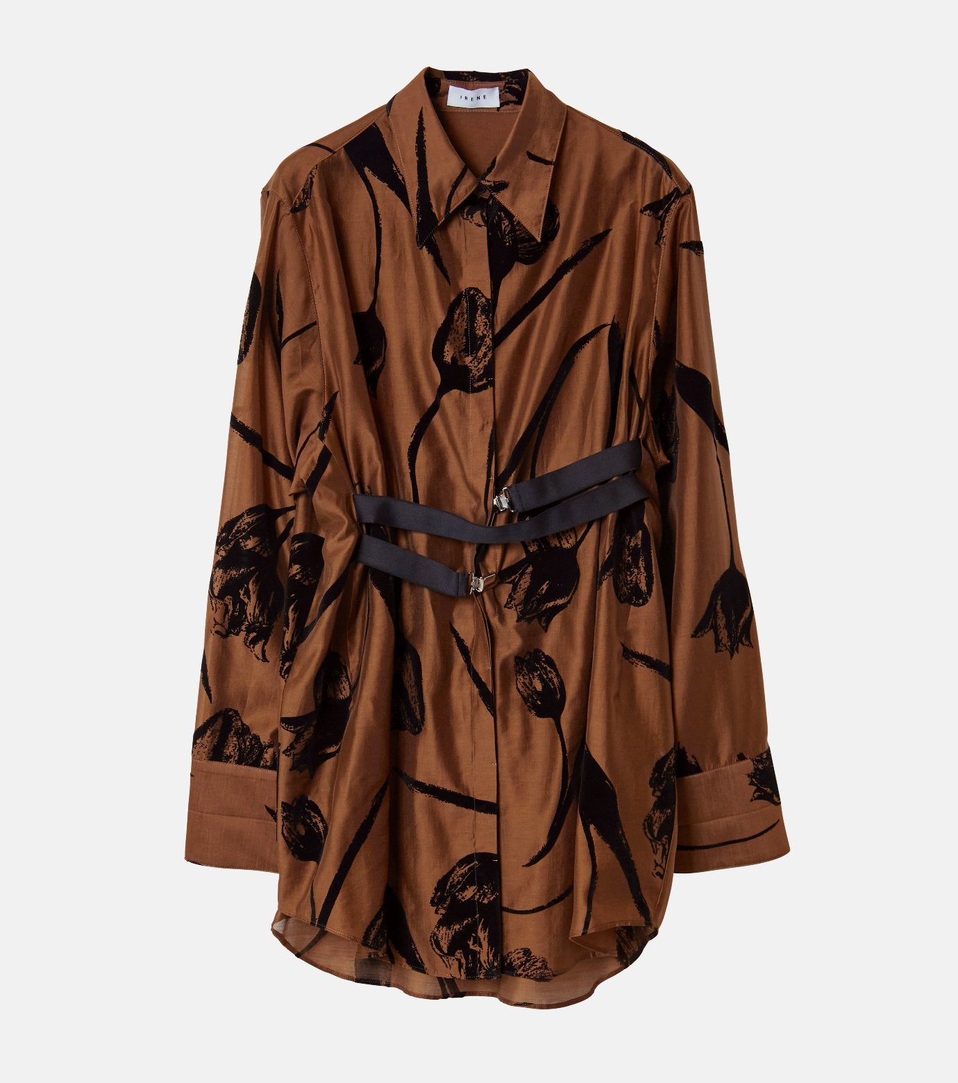 Flocky Print Shirt