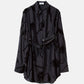 Flocky Print Shirt