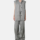 Back Taffeta  Sleeveless Shirt