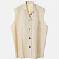 Back Taffeta  Sleeveless Shirt