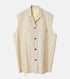 Back Taffeta  Sleeveless Shirt