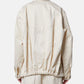 Cotton Satin Blouson Jacket