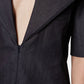 Salor Collar Denim Jumpsuit