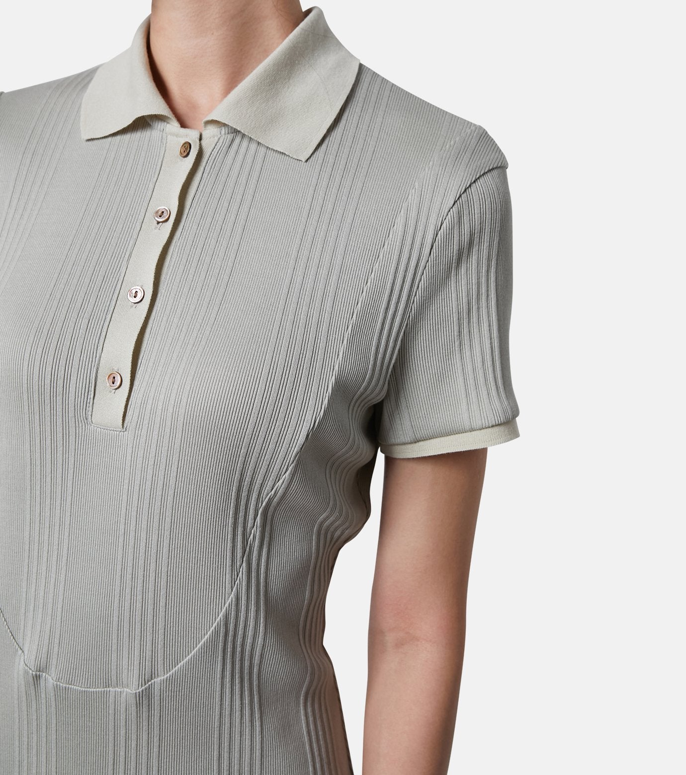 Cotton Teleco Polo Dress