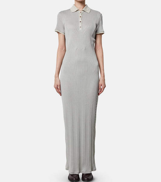 Cotton Teleco Polo Dress
