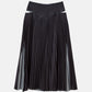 Pinkingcut Pleated Skirt
