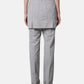 Check Layerd Trousers