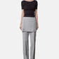 Check Layerd Trousers