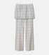 Check Layerd Trousers