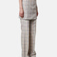 Check Layerd Trousers