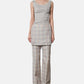 Check Layerd Trousers