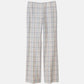 Check Layerd Trousers