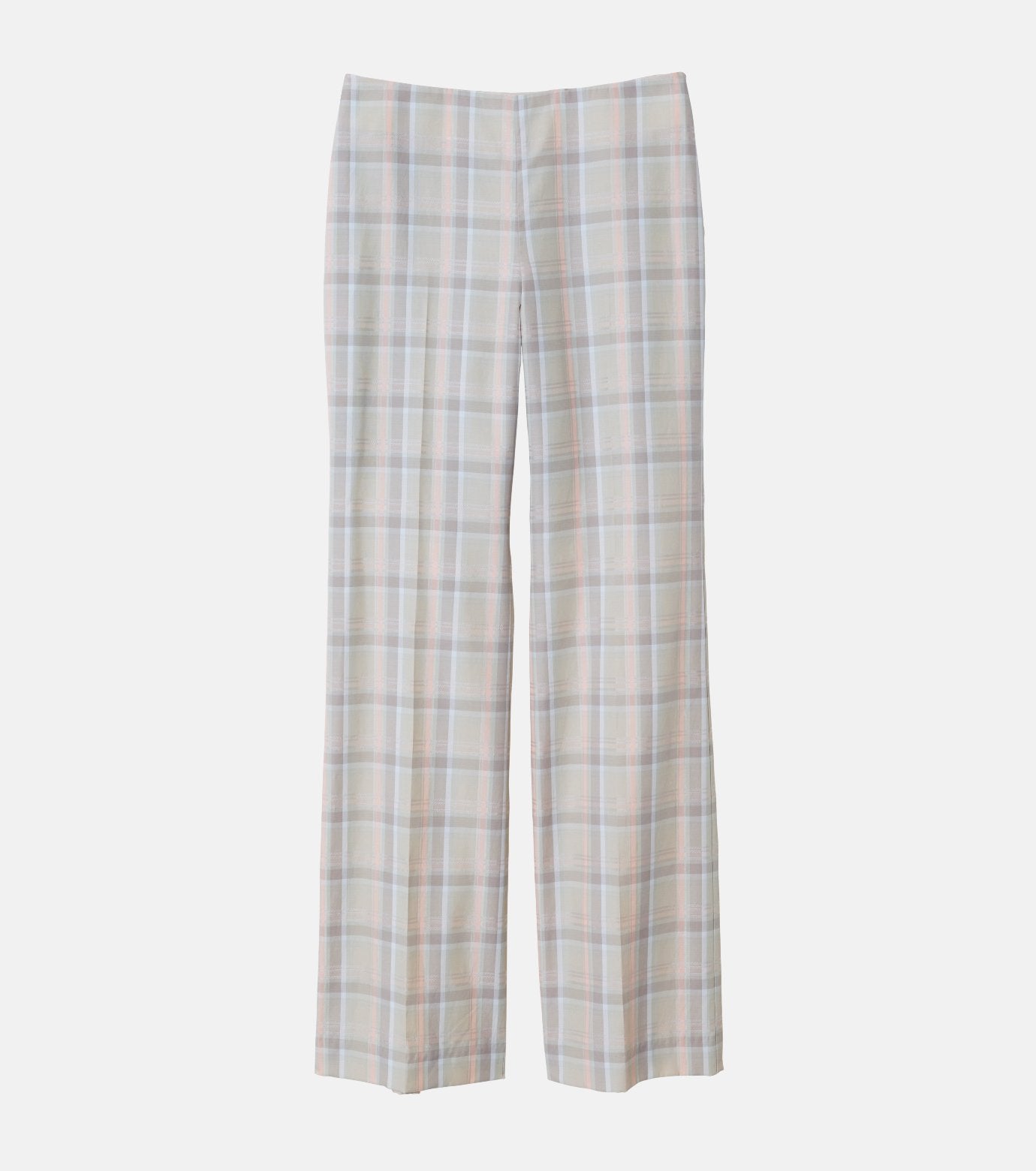 Check Layerd Trousers