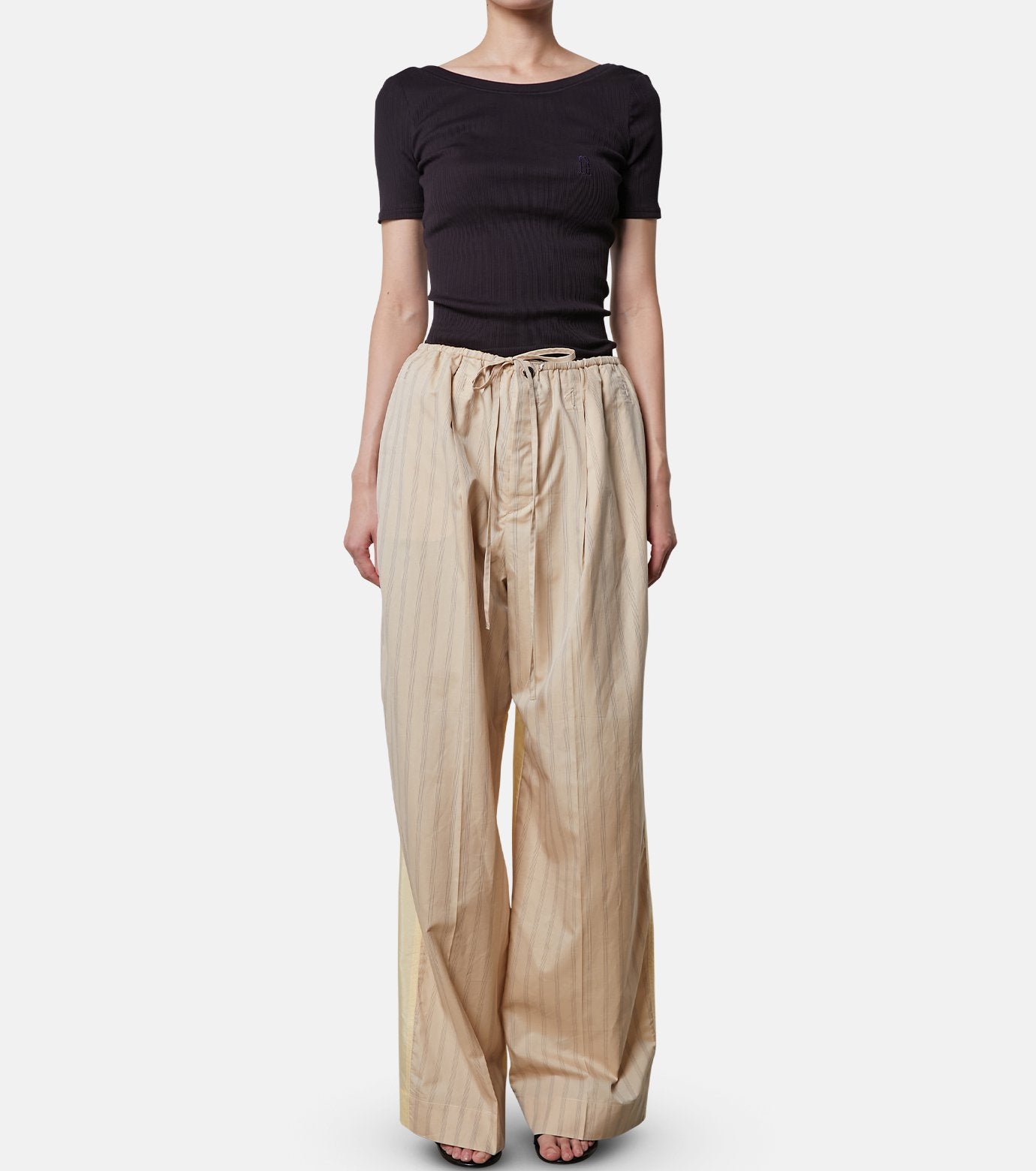 Back Taffeta Cotton Pants