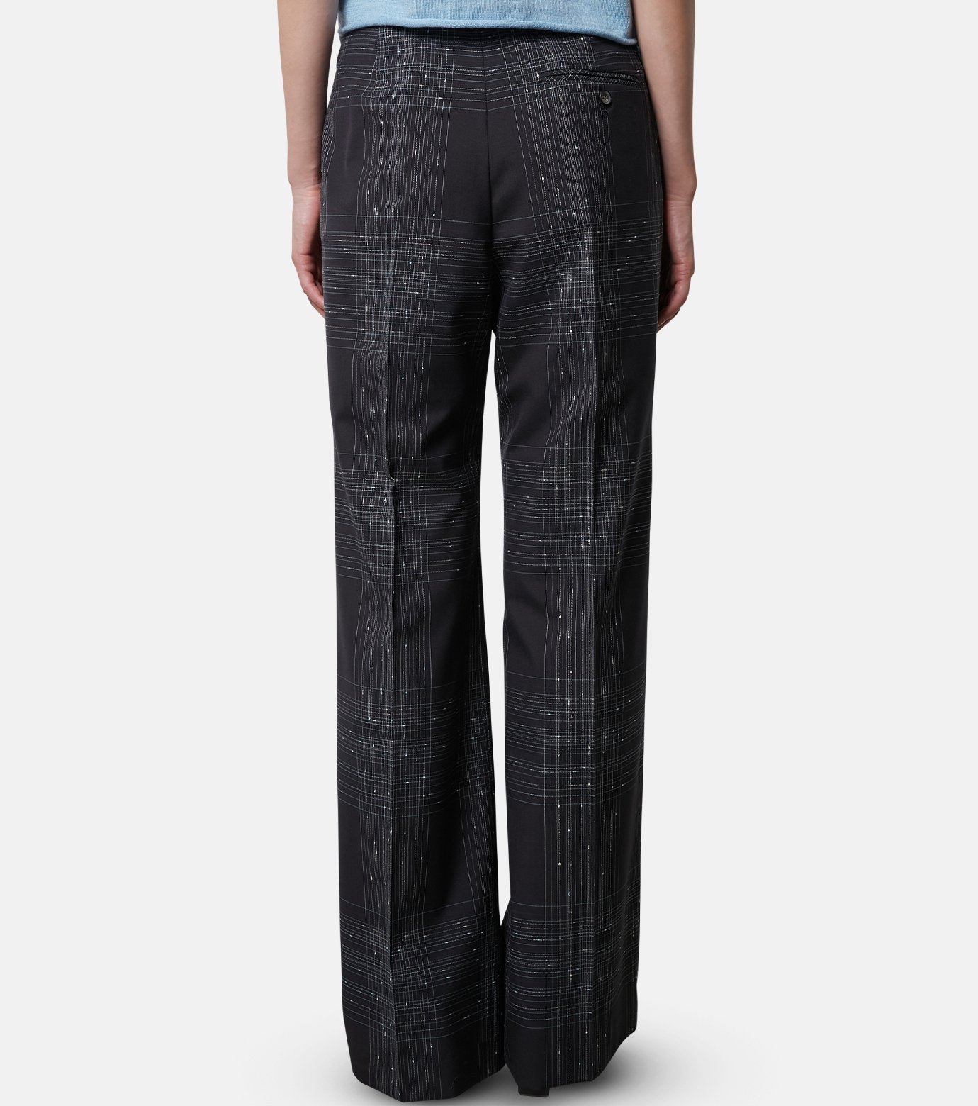 Knot Stitch Line Trousers