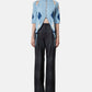Knot Stitch Line Trousers