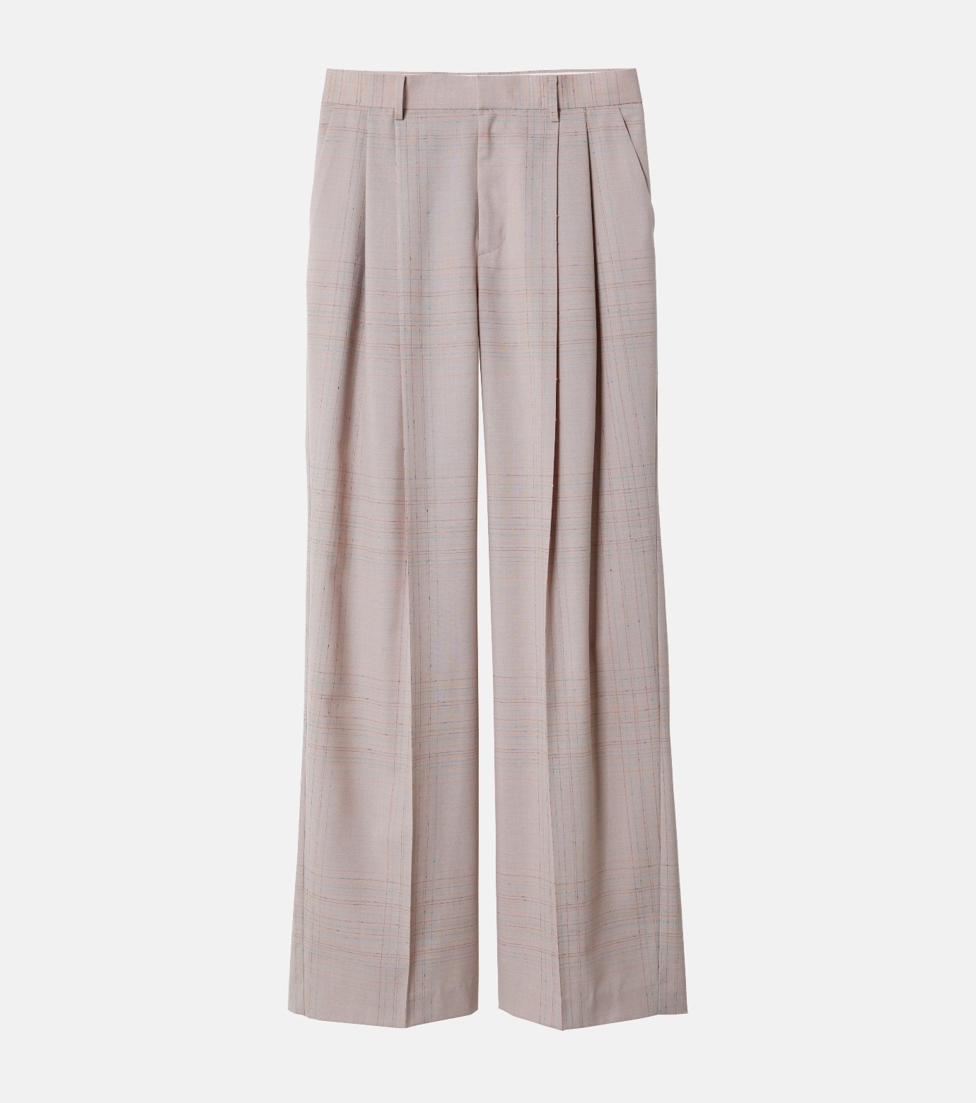 Knot Stitch Line Trousers