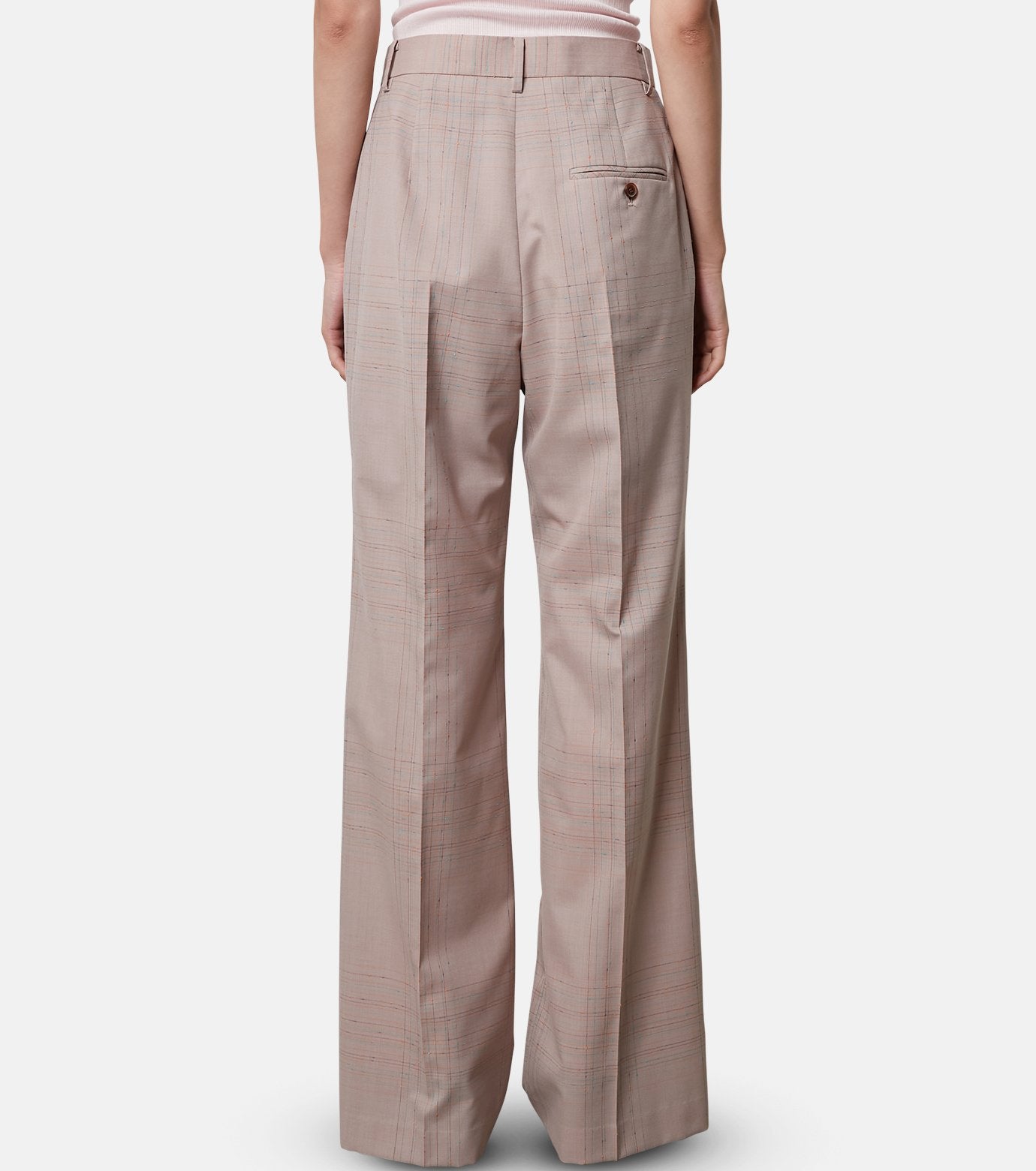 Knot Stitch Line Trousers