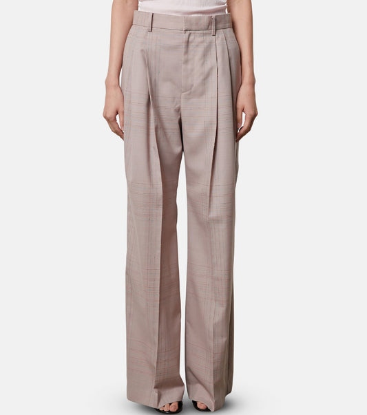 Knot Stitch Line Trousers